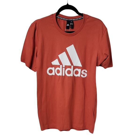Adidas Bade of Sport Logo Tee Shirt Mens Size Small NWT - Picture 1 of 7
